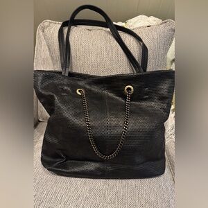 Sondra Roberts textured leather tote
